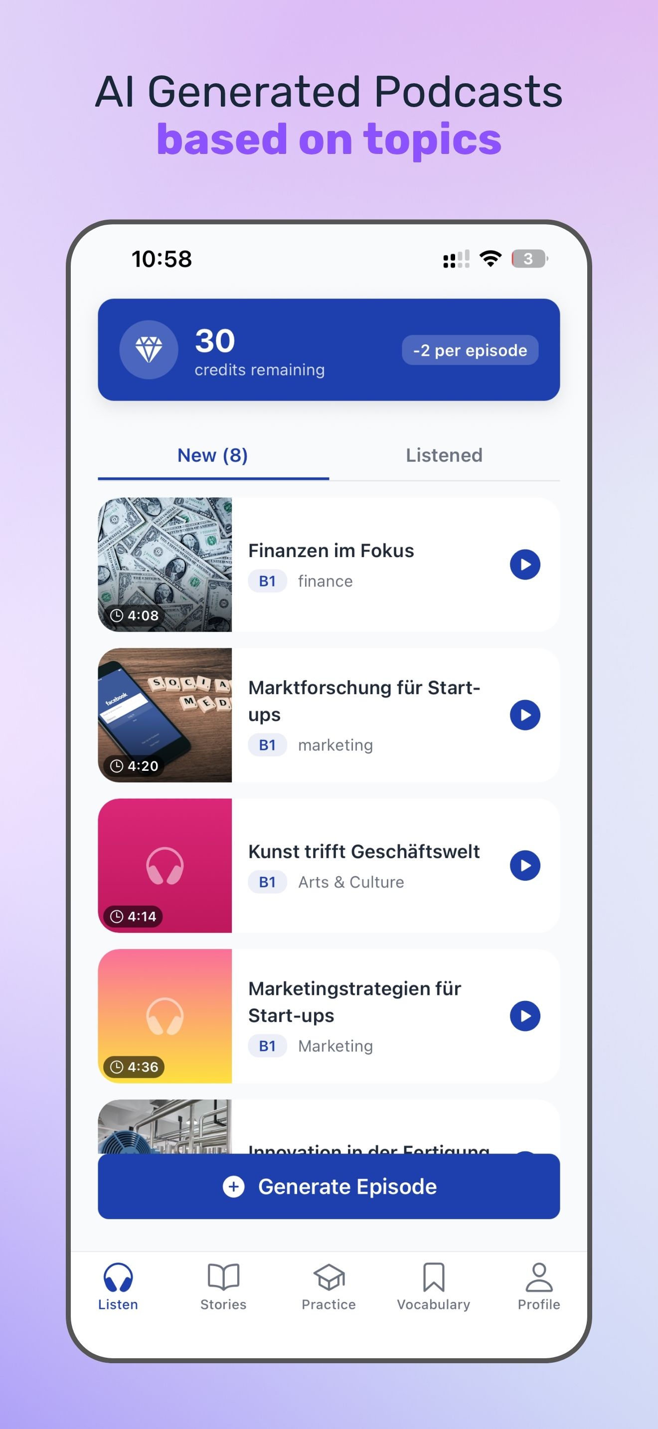 Deutsch Daily Podcasts